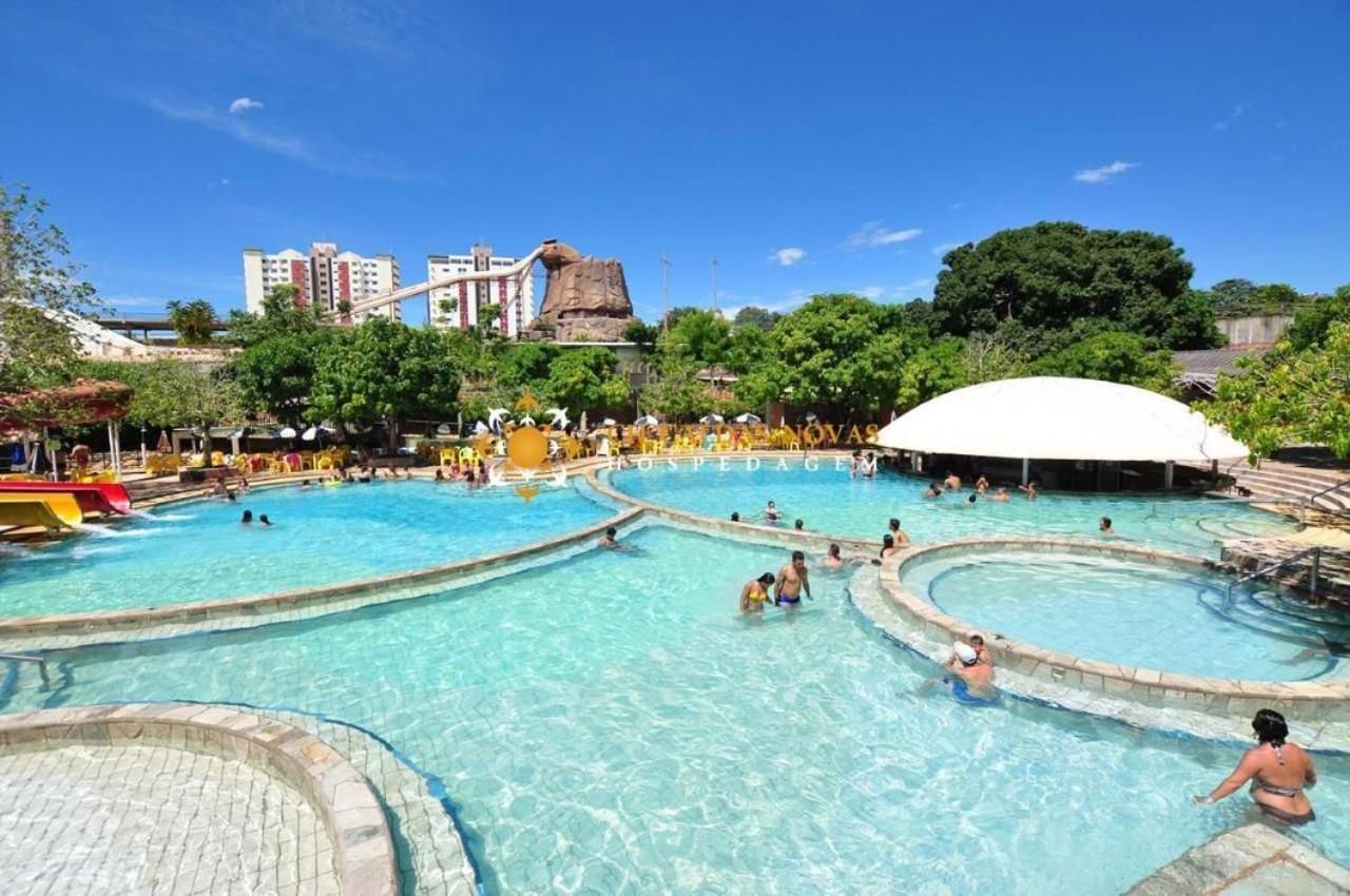 Piazza Diroma Com Acesso Ao Acqua Park Em Caldas Novas Buitenkant foto
