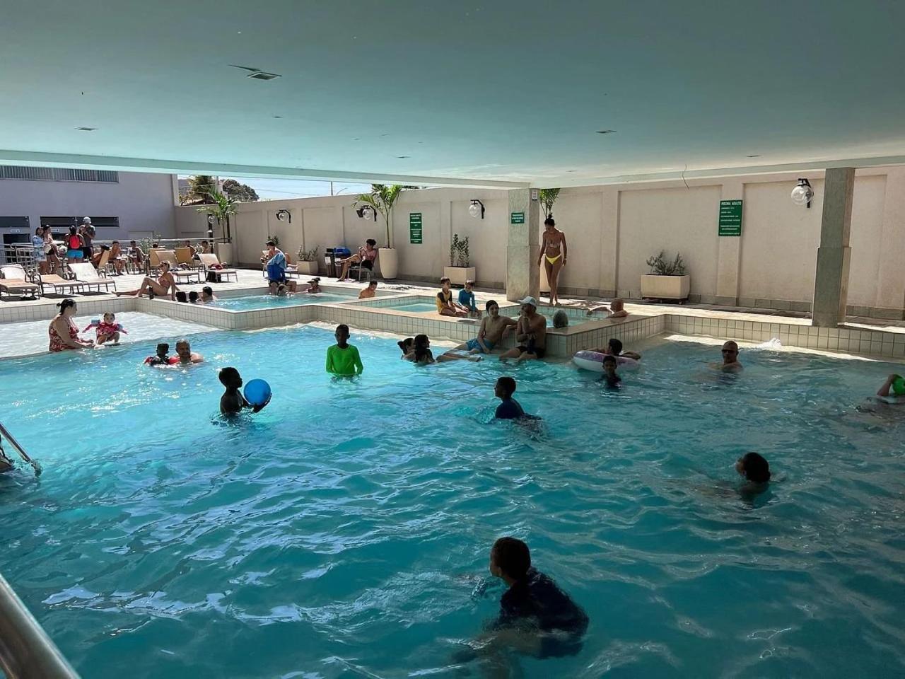 Piazza Diroma Com Acesso Ao Acqua Park Em Caldas Novas Buitenkant foto